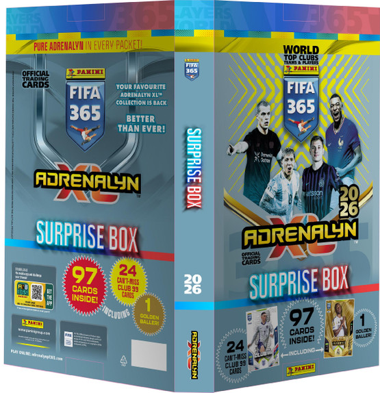 Panini Adrenalyn XL FIFA 365 Nordic Edition 2026 Advent Calendar Surprise Box (joulukalenteri)