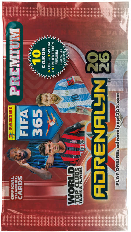 Panini Adrenalyn XL FIFA 365 Nordic Edition 2026 Premium booster