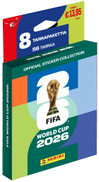 Panini FIFA World Cup 2026 Stickers - 8 tarrapaketin laatikko