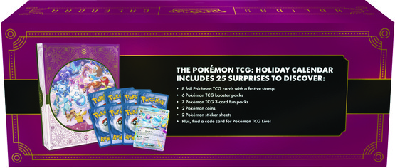 Pokémon TCG: Holiday Calendar 2025 (Joulukalenteri)