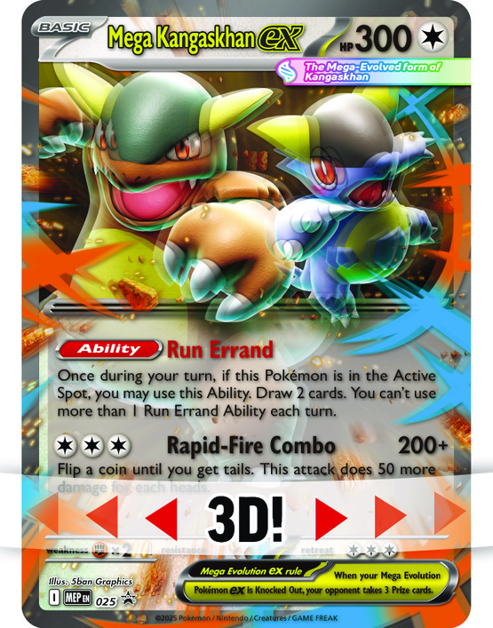 Pokémon TCG: Mega Kangaskhan ex Box (julkaisupäivä 14.11.2025)