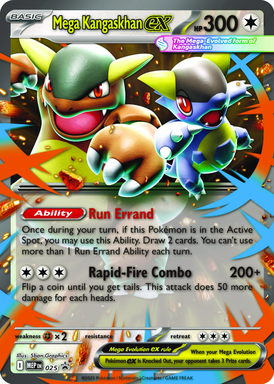 Pokémon TCG: Mega Kangaskhan ex Box (julkaisupäivä 14.11.2025)
