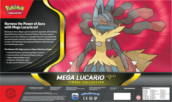 Pokémon TCG: Mega Lucario ex Figure collection (julkaisupäivä 7.11.2025)