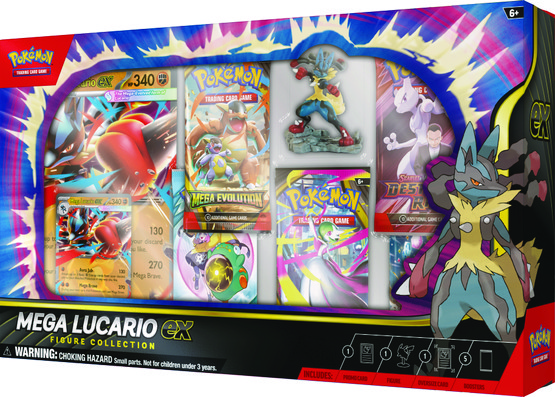 Pokémon TCG: Mega Lucario ex Figure collection (julkaisupäivä 7.11.2025)