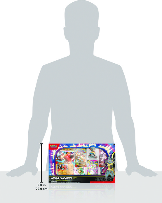 Pokémon TCG: Mega Lucario ex Figure collection (julkaisupäivä 7.11.2025)