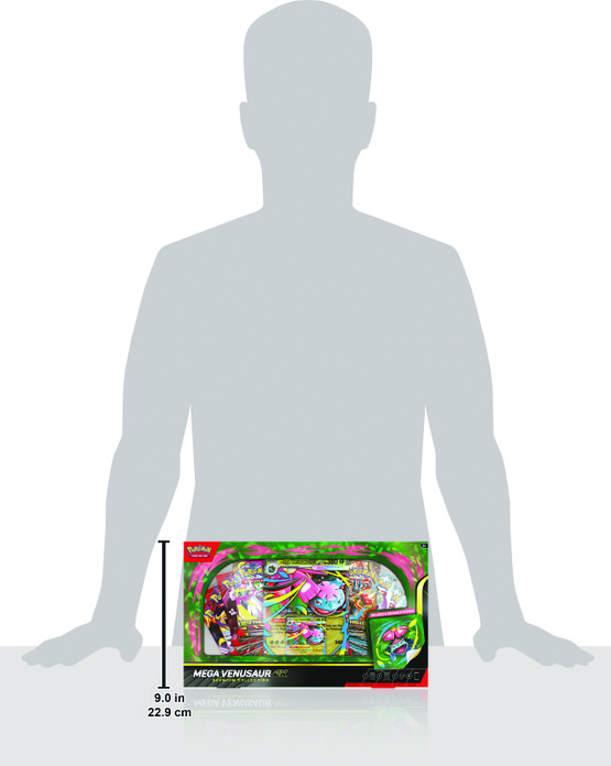 Pokémon TCG: Mega Venusaur ex Premium collection box (julkaisupäivä 14.11.2025)