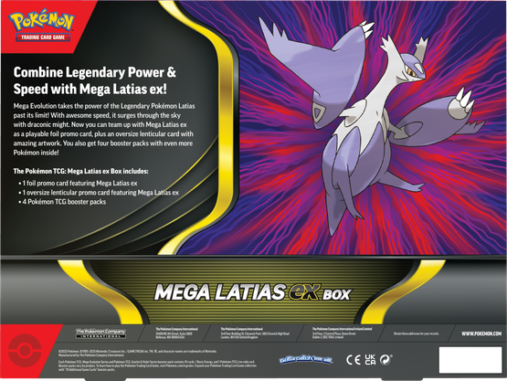 Pokémon TCG: Mega Latias ex Box