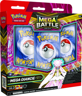 Pokémon TCG: Mega Diancie Ex Mega battle deck (julkaisupäivä 24.10.2025)