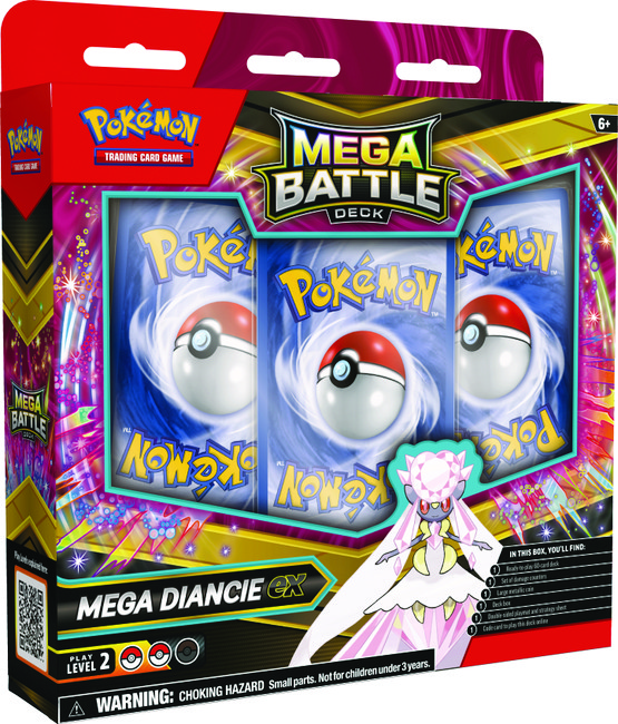Pokémon TCG: Mega Diancie Ex Mega battle deck (julkaisupäivä 24.10.2025)