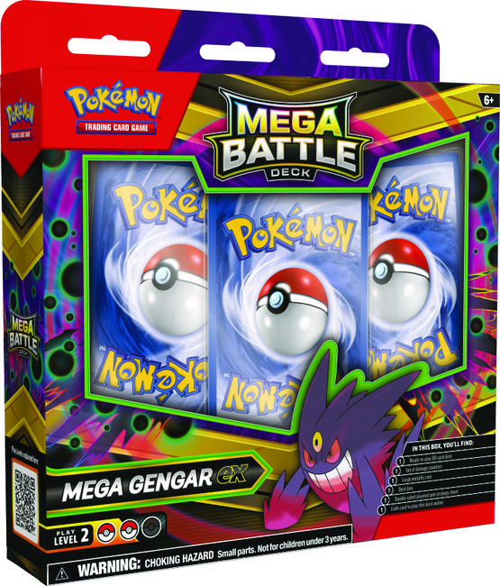 Pokémon TCG: Mega Gengar Ex Mega battle deck