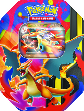 Pokémon TCG: Poke Tin Spring tin 2026 - Mega Charizard Y (julkaisupäivä 20.2.2026)