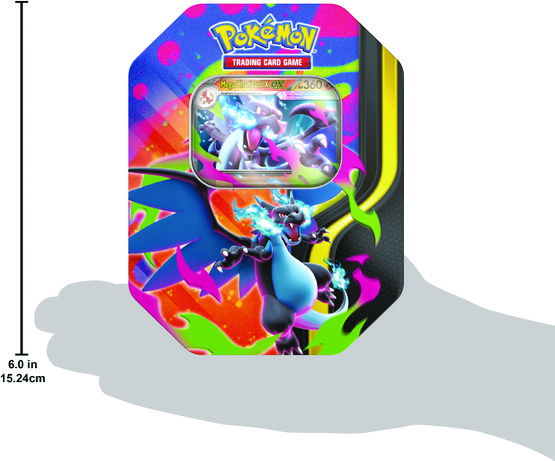 Pokémon TCG: Poke Tin Spring tin 2026 - Mega Charizard X (julkaisupäivä 20.2.2026)