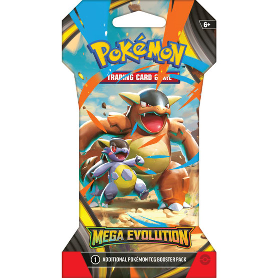 Pokémon TCG: Mega Evolution - Sleeved booster (julkaisupäivä 26.9.2025)