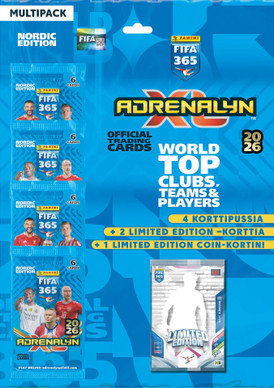 Panini Adrenalyn XL FIFA 365 Nordic Edition 2026 Multipack