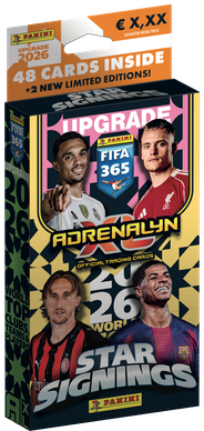 Panini Fifa 365 2026 Upgrade Adrenalyn XL -korttipakka STAR SIGNINGS