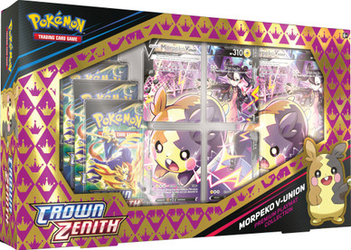 Pokémon TCG: Crown zenith - Morpeko V-union premium playmat collection