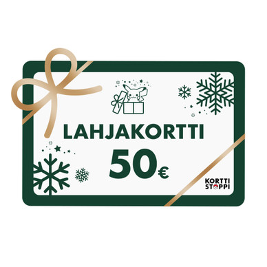 Korttistoppi - 50 € lahjakortti
