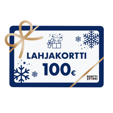 Korttistoppi - 100 € lahjakortti