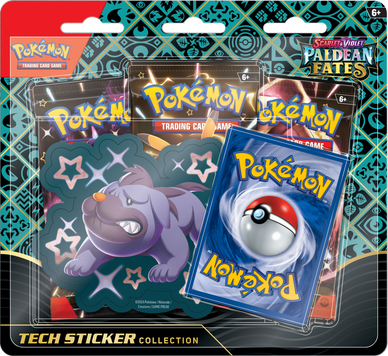 Pokémon TCG: SV 4.5 Paldean fates - Tech Sticker blister Maschiff 