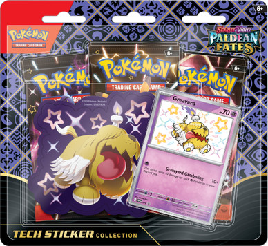 Pokémon TCG: SV 4.5 Paldean fates - Tech Sticker blister Greavard 