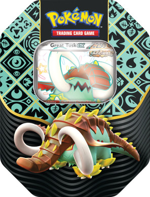 Pokémon TCG: SV 4.5 Paldean fates - Poke Tin Great Tusk