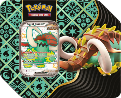 Pokémon TCG: SV 4.5 Paldean fates - Poke Special Tin Great Tusk