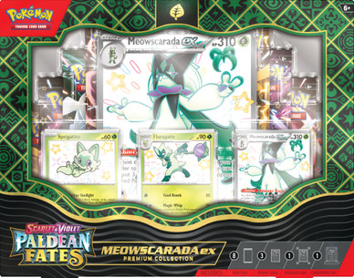 Pokémon TCG: SV 4.5 Paldean fates - Premium Collection Meowscarada