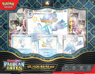 Pokémon TCG: SV 4.5 Paldean fates - Premium Collection Quaquaval