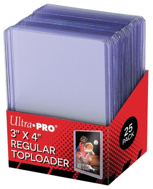 Ultra Pro: Regular Toploader (25 kpl) 