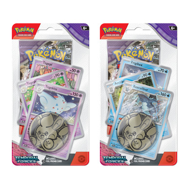 Pokémon TCG: Scarlet & Violet 5 Temporal Forces - Premium Checklane Blister KOMBO 