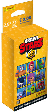 Panini Brawl stars 5 korttipaketin pakkaus