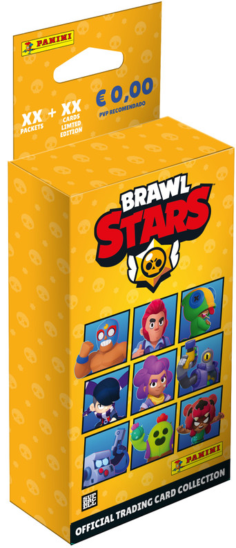 Panini Brawl stars 5 korttipaketin pakkaus