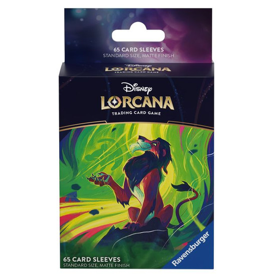 Disney Lorcana: Azurite sea Sleeves (65 kpl) - Scar