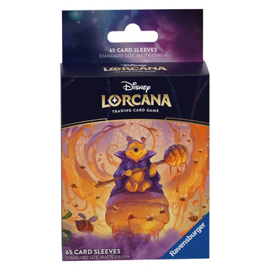 Disney Lorcana: Azurite sea Sleeves (65 kpl) - Winnie the Pooh