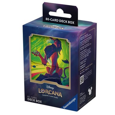 Disney Lorcana: Azurite sea Deck box - Scar