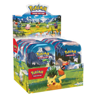 Pokémon TCG: Mega evolution 2.5 Ascended Heroes - Mini tins display (julkaisupäivä 20.2.2026)