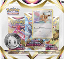 Pokémon TCG: Sword & Shield 10 Astral Radiance - 3-Pack Checklane Blister Eevee