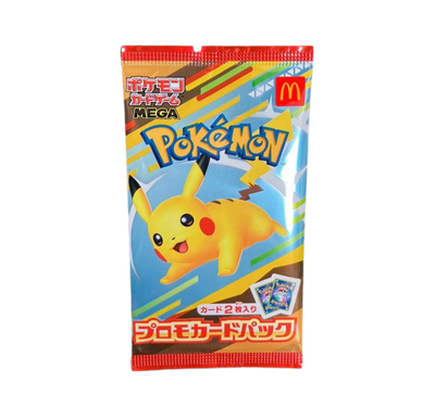 Pokémon TCG: McDonald's promo pack 2025 japanese