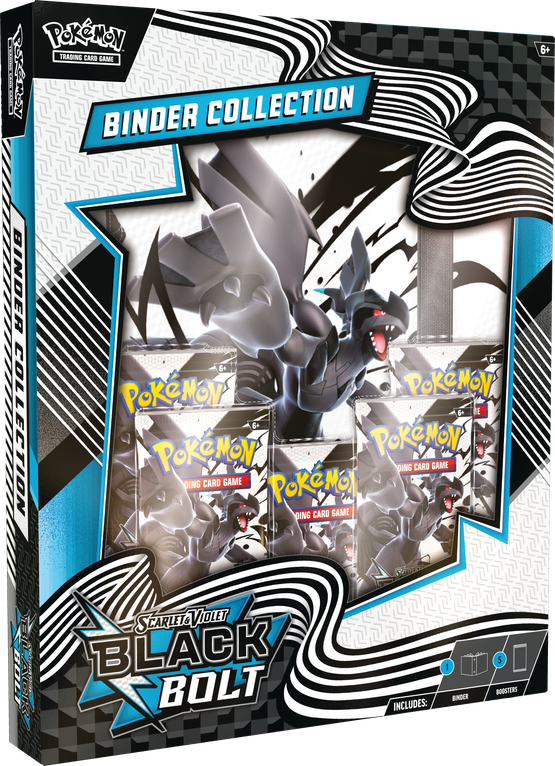 Pokémon TCG: Scarlet & Violet 10.5 Black bolt - Binder collection (julkaisupäivä 18.7.2025)