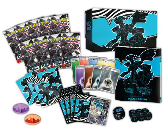 Pokémon TCG: Scarlet & Violet 10.5 Black bolt - Elite Trainer box (julkaisupäivä 18.7.2025)