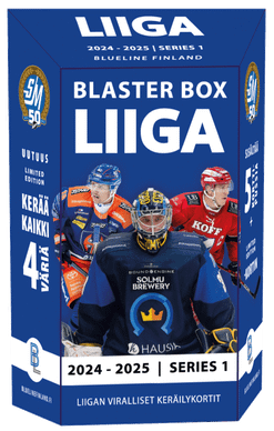 Blueline Liigakortit Series 1 2024-25 Blaster boksi