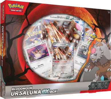 Pokémon TCG: Bloodmoon Ursaluna Ex Box