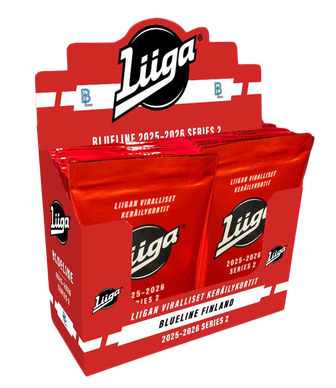 Blueline Liigakortit Series 2 2025-26 boksi (24 pussia)