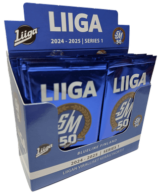 Blueline Liigakortit Series 1 2024-25 boksi (24 pussia)