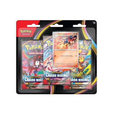 Pokémon TCG: ME4 Chaos Rising - 3-pack Checklane Blister (julkaisupäivä 22.5.2026)