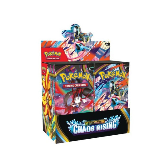 Pokémon TCG: ME4 Chaos Rising - Booster display box (julkaisupäivä 22.5.2026)