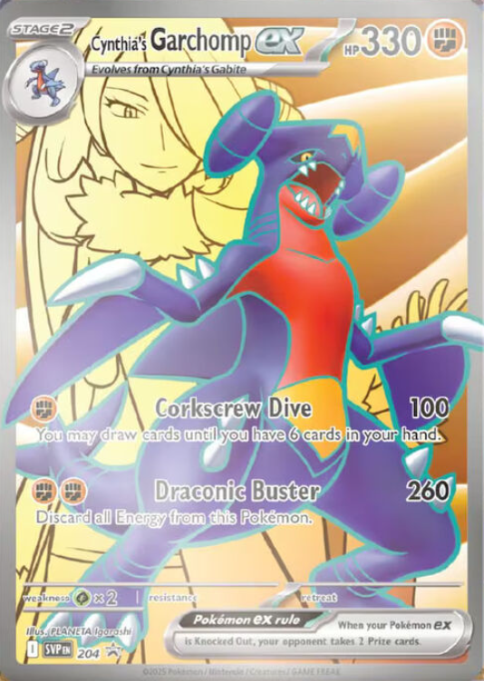 Pokémon TCG: Cynthia's Garchomp ex Premium Collection (julkaisupäivä syyskuu)