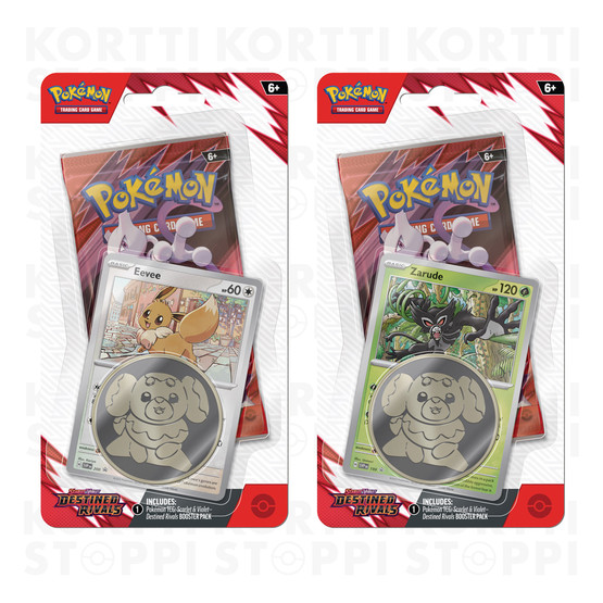 Pokémon TCG: Scarlet & Violet 10 Destined Rivals - Checklane Blister KOMBO (julkaisupäivä 30.5.2025)