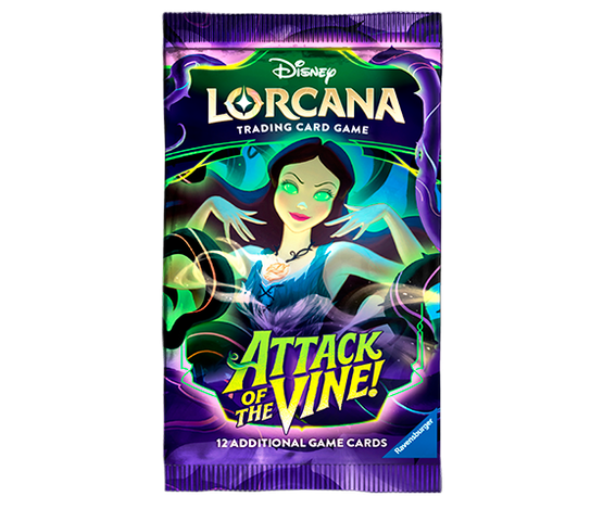 Disney Lorcana: Attack of the Vine Booster Display (julkaisupäivä 24.7.2026)
