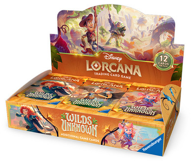 Disney Lorcana: Wilds Unknown Booster Display (julkaisupäivä 15.5.2026)